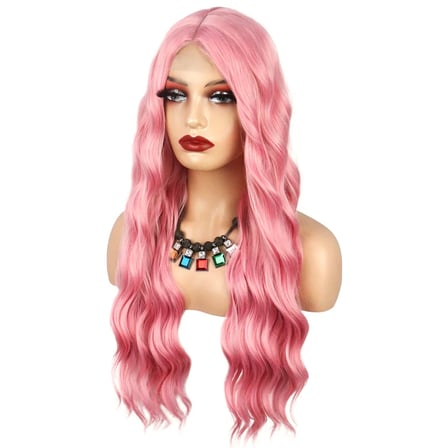 Pembe Daalı Tül Peruk