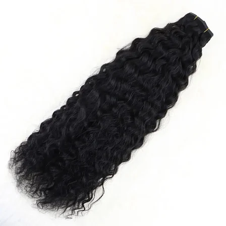 Yoğun Daalı 7 Parça Görünmez Yarım Ay Set %100 Gerçek  / 55cm