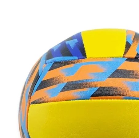 Voleybol Topu Desenli 280 gr - VB-800-SARI - 1 ADET