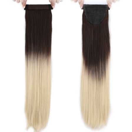 Fiber Sen Sihirli At Kuyruğu / Kumral / Platin Ombreli
