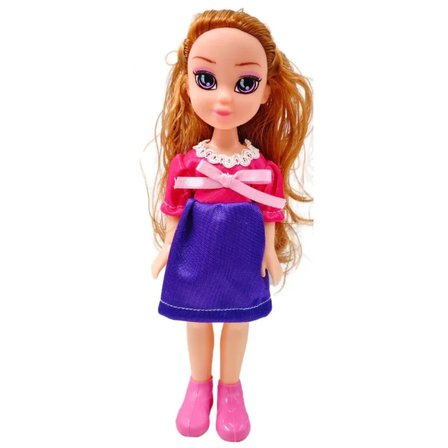 Karlar Ülkesi - Karlar Kraliçesi Bebek 25 cm - Esmer - 1 ADET