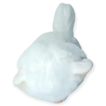 Sesli Peluş Kedi Van Kedisi 25 cm - Beyaz - 1 ADET