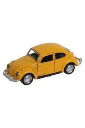 Çek Bırak Metal Retro Vosvos Araba  - 6636-18T - 1 ADET