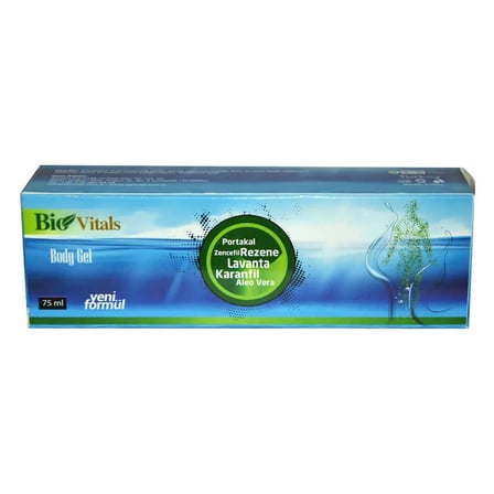 Portakal Zencefil Rezene Lanta  e Vera Masaj Jeli 75 ML