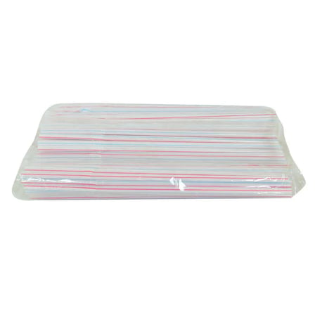 Körüklü Çizgili Pipet Ayran Kola Meşrubat Pipeti 22 Cm  Renk 150 Adet Paket