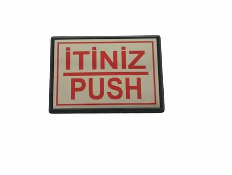 Cemax Yönlendirme Küçük İtiniz (Push) 10X7 cm