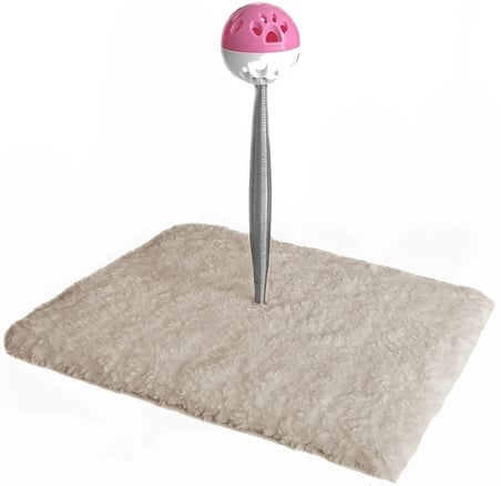 Yaylı Toplu Hacıyatmaz Kedi Aktivite Oyuncağı 16-20 cm  Rengi