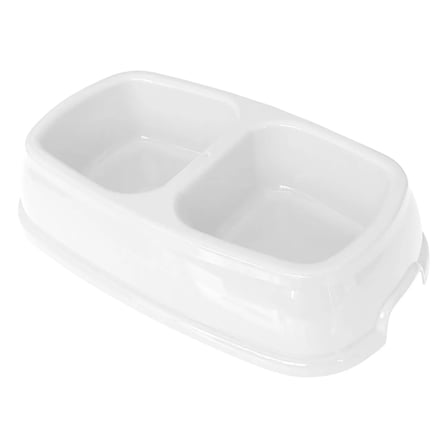 İkili Plastik  Ve Su Kabı 500 + 500 Ml Beyaz