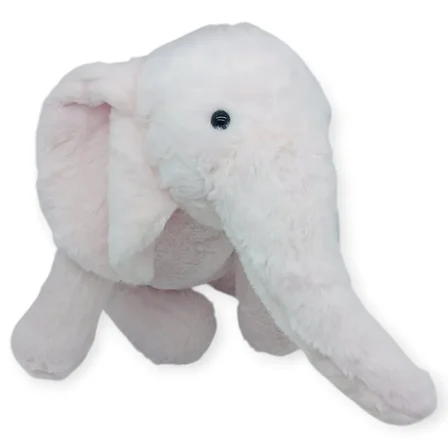 Peluş Sevimli Hayvanlar 65 cm Uyku Arkadaşım Fil - Pembe - 1 ADET