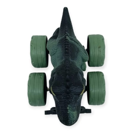 Sürtmeli Dinazor Arabalar  cm - H-20 - Stegosaurus - Yeşil - 1 ADET