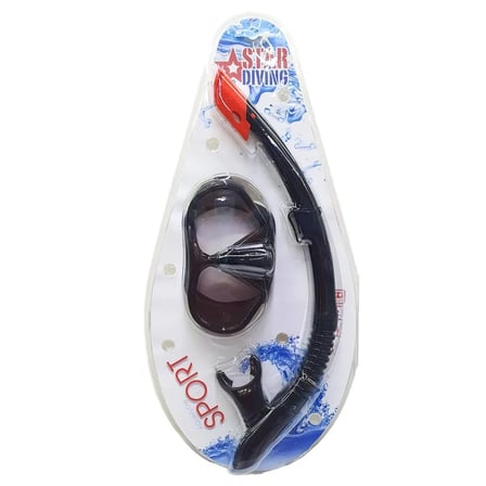 Dalış Maskesi ve Snorkel Yetişkin - 51713-YEŞİL - 1 ADET