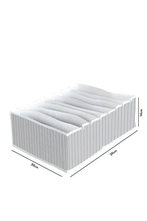 8 Bölmeli  XL Pratik Bölmeli Çekmece Düzenleyici Organizer(İç Çamaşırı Krat Çorap Düzenleyici)