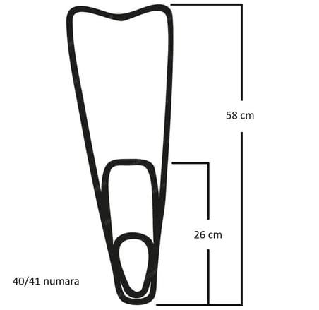 Sea Walker Çantalı Yüzücü Paleti 40-41 Mİ - MAS-40/41 - 1 ADET