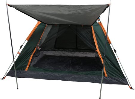 Tam Otomatik Su Ve Rüzgar Geçirmez Göelikli Tenteli 6 Kişilik Kamp Çadırı 240*240*155cm