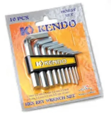 Kendo 6 Köşe Alyan Seti 10 Parça