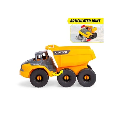 203724009 Volvo Tough Hauler

Freewheel moveable dump area articulated joint