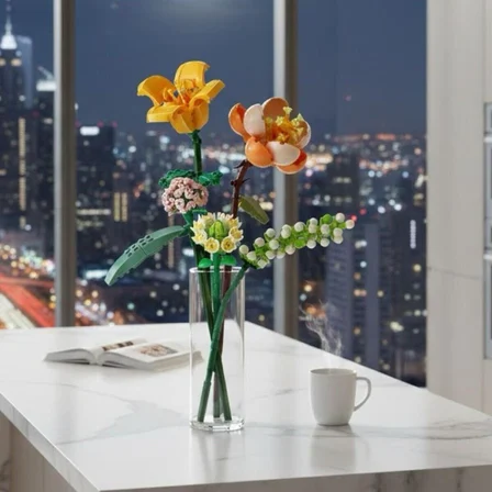 LZ1658 LOZ Eternal Flowers Serisi - ''Güneşli ve Enerjik Tcu'' 456 Parça Yapım Seti
