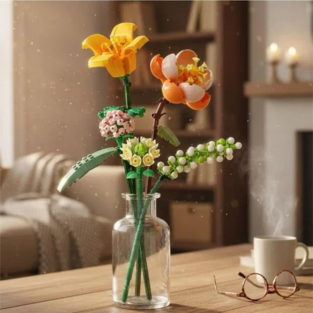 LZ1658 LOZ Eternal Flowers Serisi - ''Güneşli ve Enerjik Tcu'' 456 Parça Yapım Seti