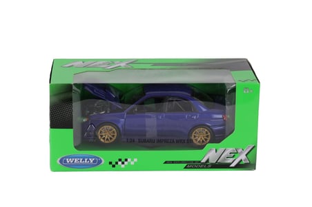 22487 WELLY 1 24 DIST SUBARU IMPREZA P