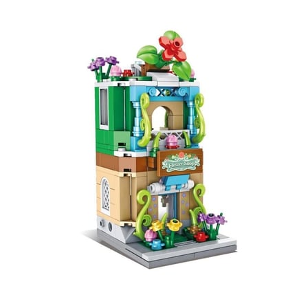 P657037 PANLOS ÇİÇEK DÜKKANI 280 PARÇA BLK OYUNCAK
