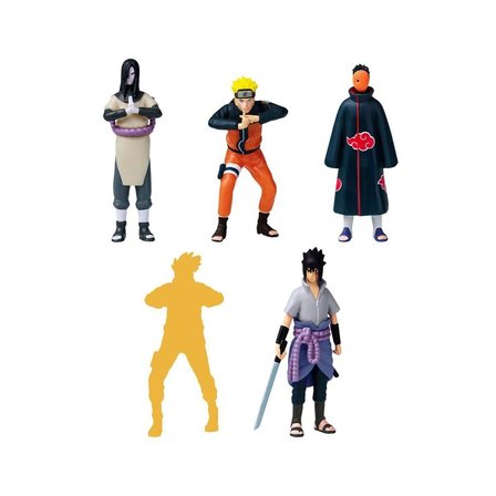 PMI/NSH2040S NARUTO 5Lİ KOLEKSİYON FİGÜR SETİ ASORTİ