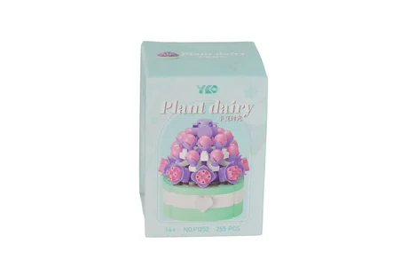 P1252 PANLOS SİMÜLASYON ÇİÇEK SERİSİ 255 PARÇA BLK OYUNCAK