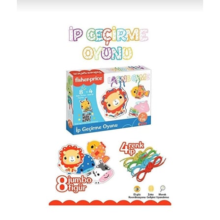 FP2748  İP GEÇİRME OYUNUC LACING GAME