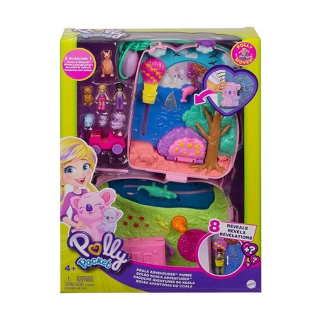 GKJ63 Polly Pket Çanta Olabilen Micro Oyun Setleri / +4 yaş