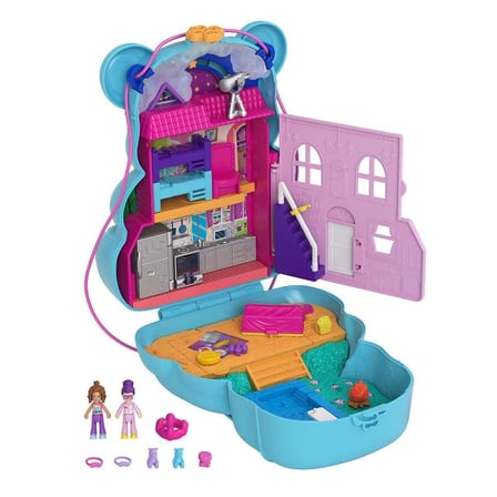GKJ63 Polly Pket Çanta Olabilen Micro Oyun Setleri / +4 yaş
