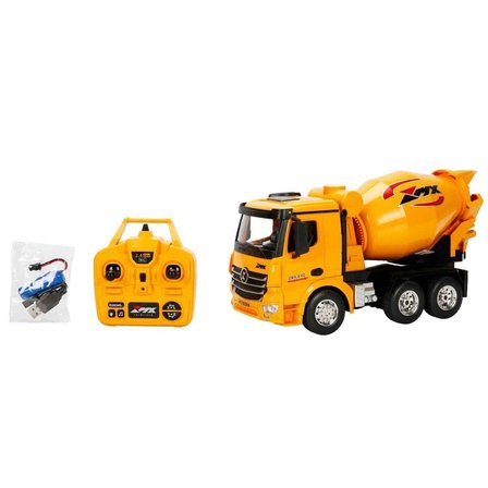 5084 SUN-RST-RC İŞ MAKİNESİ 1 18 B MİKSERİ FF 9CH 3 7V USB 2 4 GHZ SESLİ IŞI
