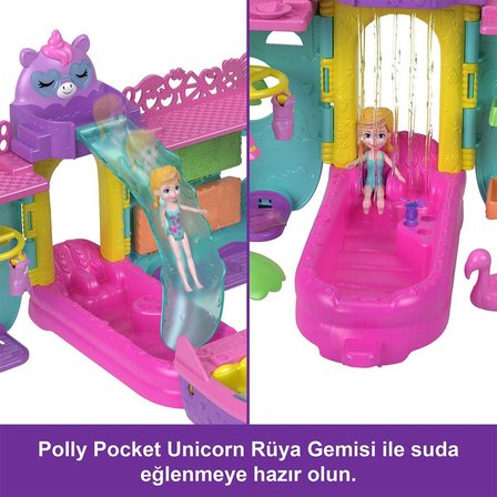 HWP26 Polly Pket Unicorn Bot Oyun Seti