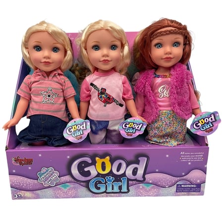 WG-36001 MÜZİKLİ 36CM GOOD GIRL BEBEK