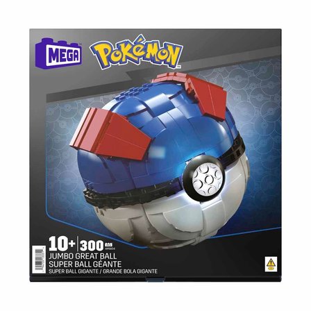 W04 MEGA Pokémon™ Jumbo Pokeball 299 parça +10 yaş