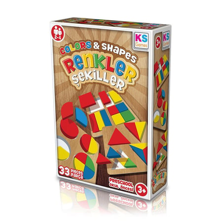 RS240 KS, Renkler - Şekiller - Colors &amp; Shapes / +3 yaş