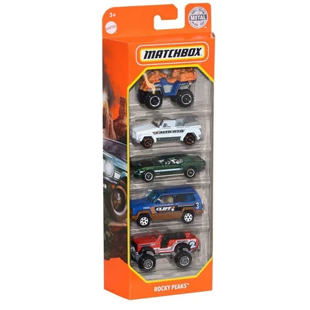C1817 Matchbox™ 5'li Araba Seti / Asorti Seçilemez