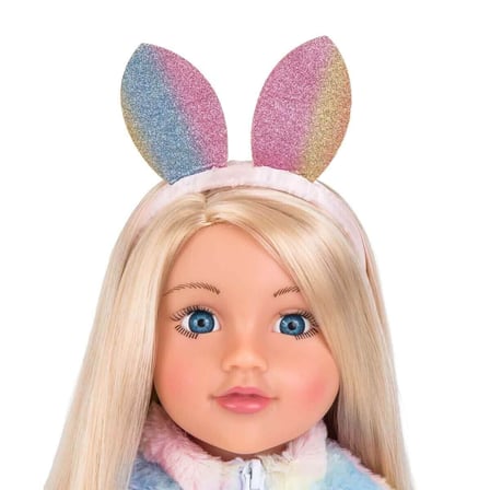 S00094782 SUN KDK BEBEK DESIGNAFRIEND BUNNY OUTFIT 47 CM