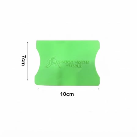 Cam Filmi Çekme Aparatı Ragle Folyo Uygulama Spatulası 10x7 cm 1 Adet Yeşil
