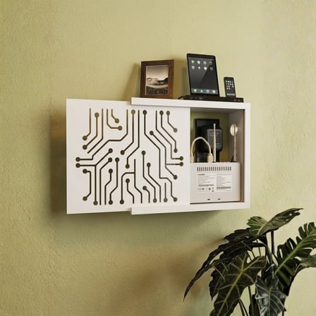 Wifi-Modem Devre Kapak saklama kutusu bilgisayar kablo priz