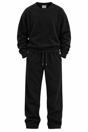 COAL CİTY Waffle Kadife Dokulu Oversize Eşofman Takımı