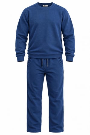 COAL CİTY Waffle Kadife Dokulu Oversize Eşofman Takımı