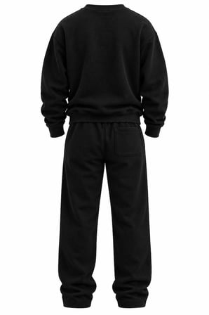 COAL CİTY Waffle Kadife Dokulu Oversize Eşofman Takımı
