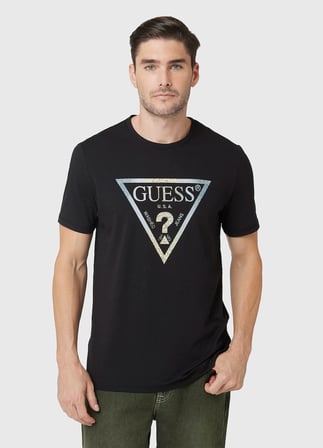 GUESS Üçgen Logolu T-Shirt M4BI35J1314