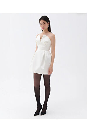 Straplez Mini Elbise