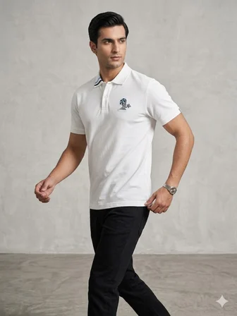 XINT Erkek Slim Fit Polo Yaka Basic Tişört 502265