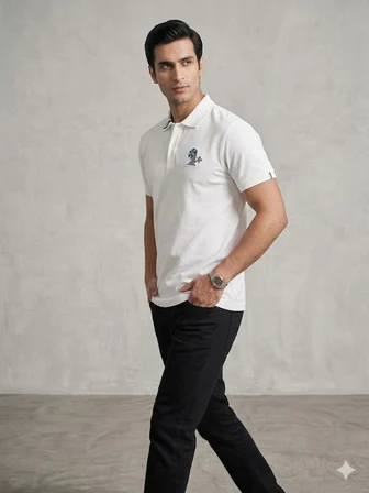XINT Erkek Slim Fit Polo Yaka Basic Tişört 502265