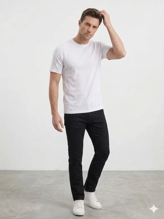 DİOR Bisiklet Yaka Kısa Kollu Dokulu Basic Triko T-Shirt 2517202