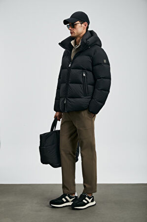 LUFİAN Tommy Kaz Tüyü Erkek Mont 112120250