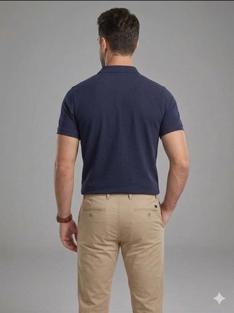 GUESS Erkek Fermuarlı Polo Yaka Kısa Kollu T-Shirt M4YR00Z3DM0