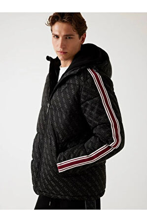 4G kapüşonlu şişme mont Z5BL02WFIQ2-26K