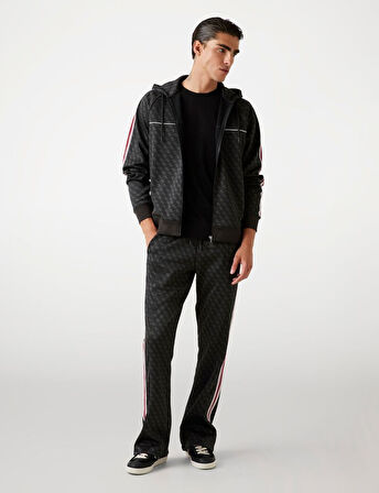 GUESS 4G Logolu Tam fermuarlı Sweatshirt Z5BQ13K2042